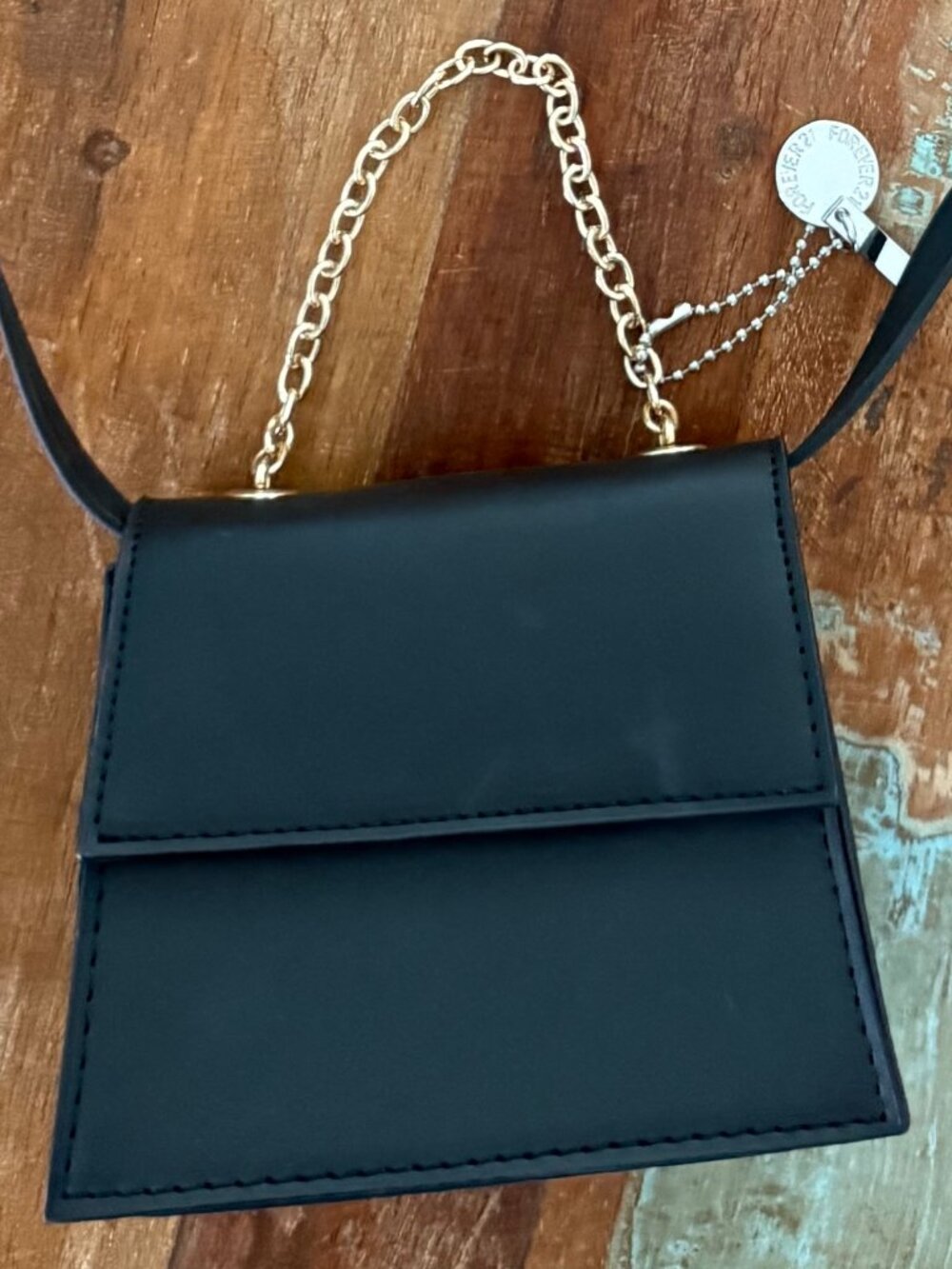 Forever 21 Black Mini‎ Crossbody Bag